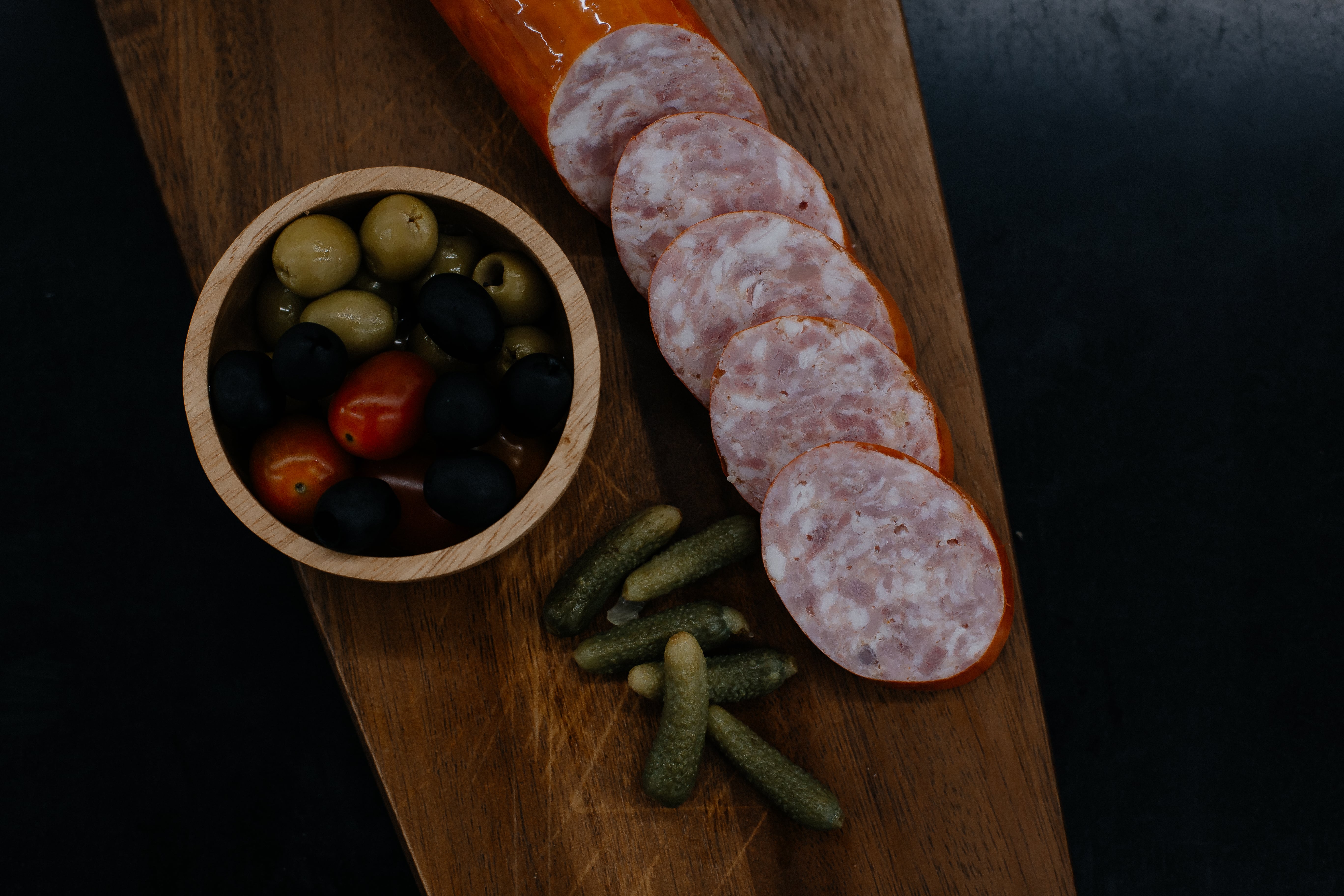Traditional garlic sausage – La Charcuterie Française