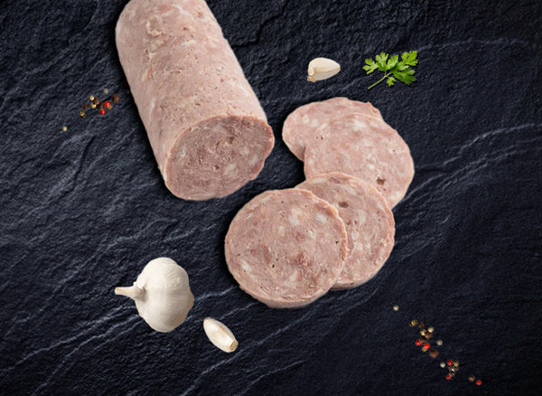 Traditional garlic sausage