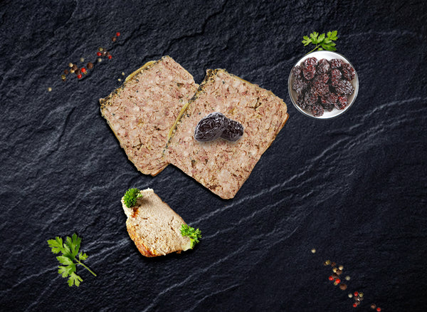 Country style pate prunes