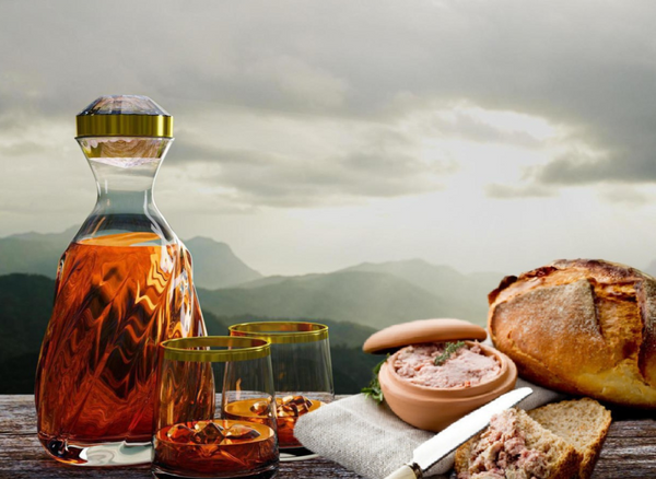 Country style pate brandy
